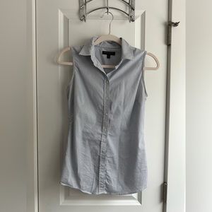 Banana Republic Riley Sleeveless Button Down